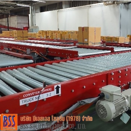 Roller Conveyor ลูกกลิ้ง - ออกแบบติดตั้งสายพานลำเลียง conveyor Roller Conveyor ลูกกลิ้ง - ออกแบบติดตั้งสายพานลำเลียง conveyor